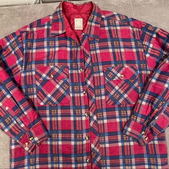Vintage Outdoor Exchange Flannel Shacket Jacket - Picture 4 of 9